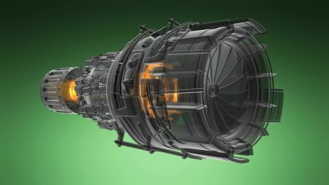 Rotate-Jet-Engine-Turbine